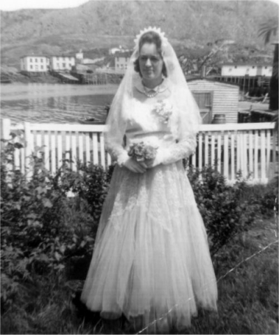 553: Alice (Bishop) McCarthy on her wedding day. (1963) [courtesy of Ambrose McCarthy]  - Daughter of Ambrose Bishop &amp;amp; Mary Mulrooney